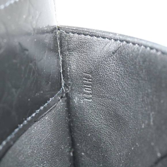 LOUIS VUITTON Monogram Mini Glace Anushka GM Hand Bag Black M92229 Auth bs7711 - Picture 12 of 16